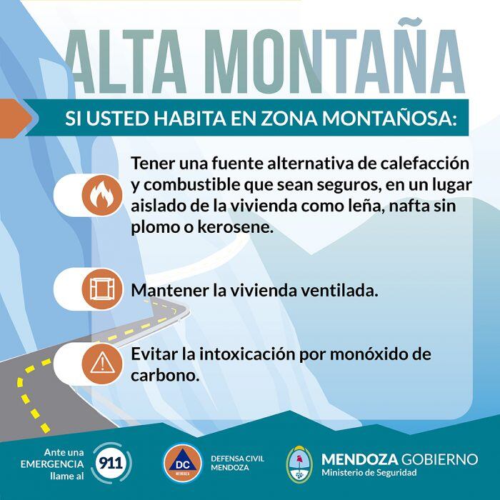 Recomendaciones Alta Montaña