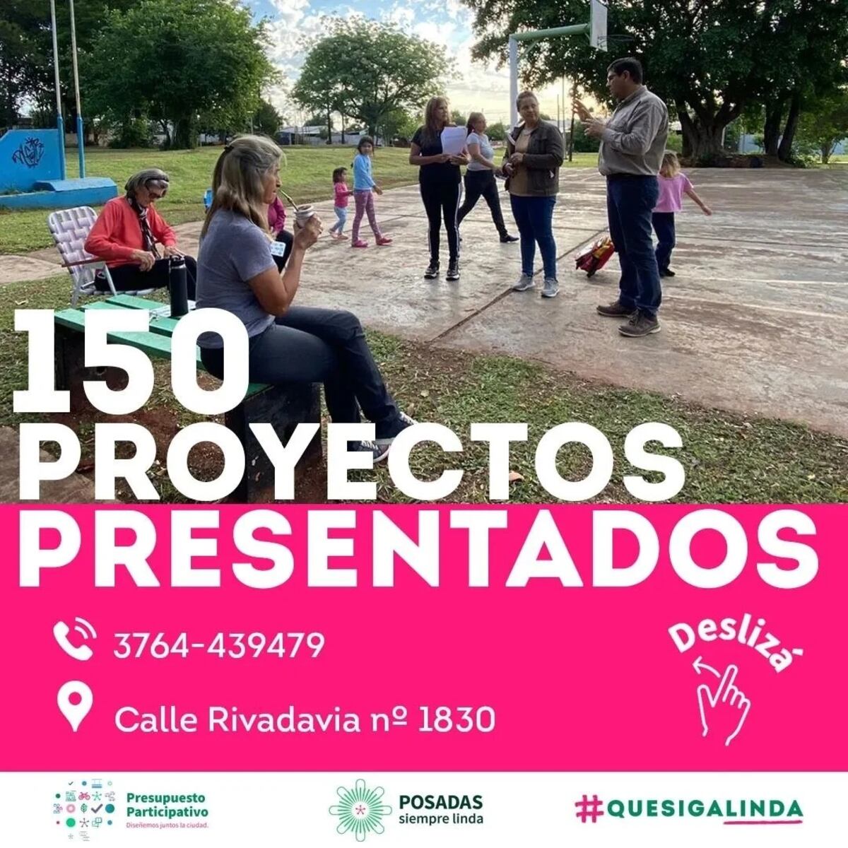 Posadas: se presentaron más de 150 proyectos en el Presupuesto Participativo