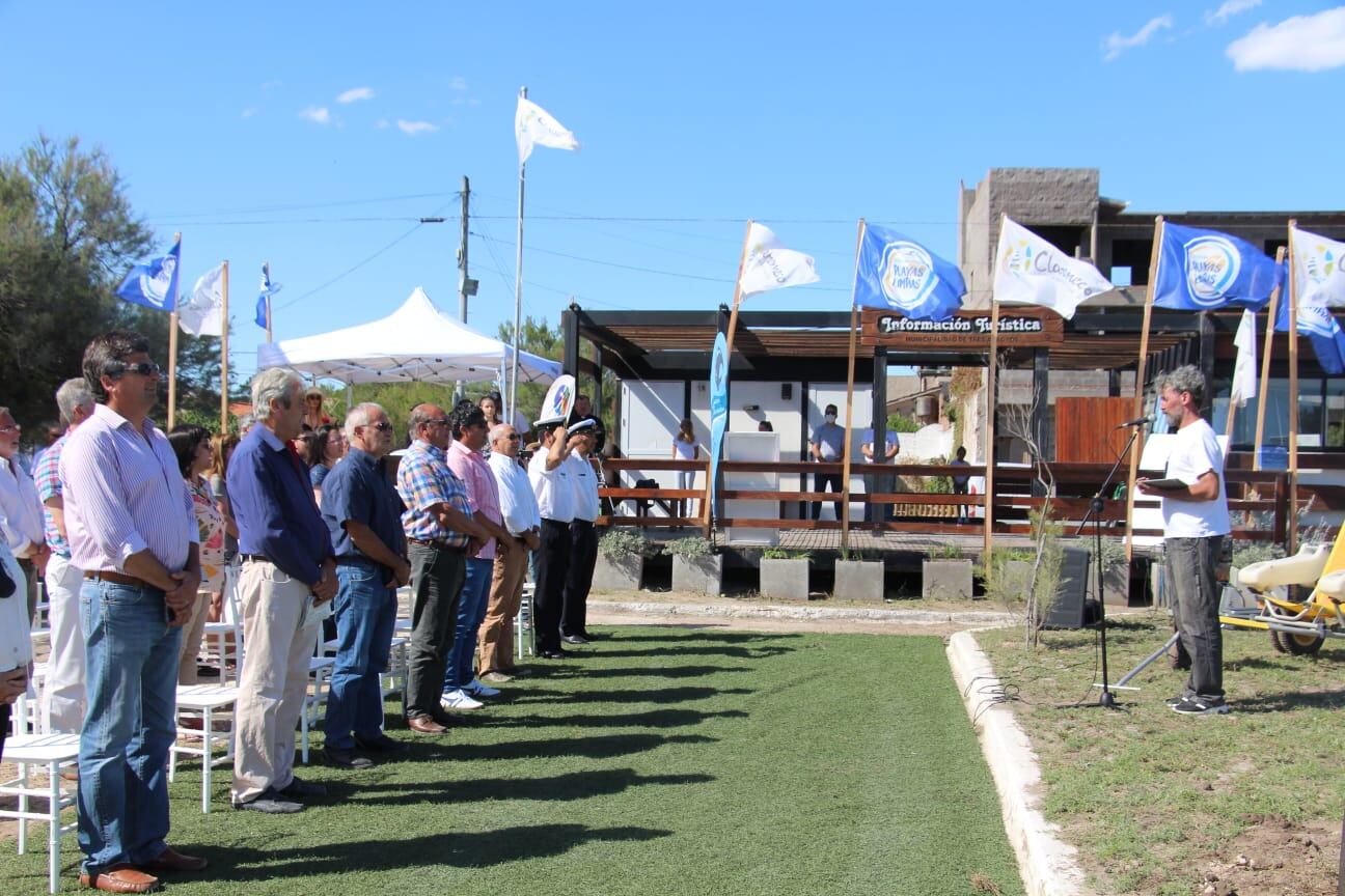 Inauguración de la temporada estival en Claromecó