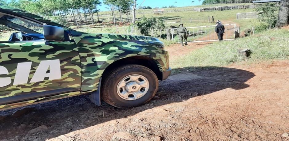 Operativos rurales en varias localidades de la Zona Norte provincial. Policía de Misiones