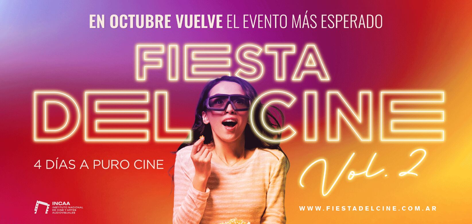 Llega la 2da edición de la Fiesta del Cine.