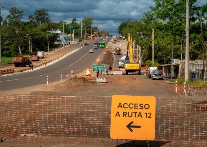 Posadas: avanzan las obras de la Travesía Urbana.