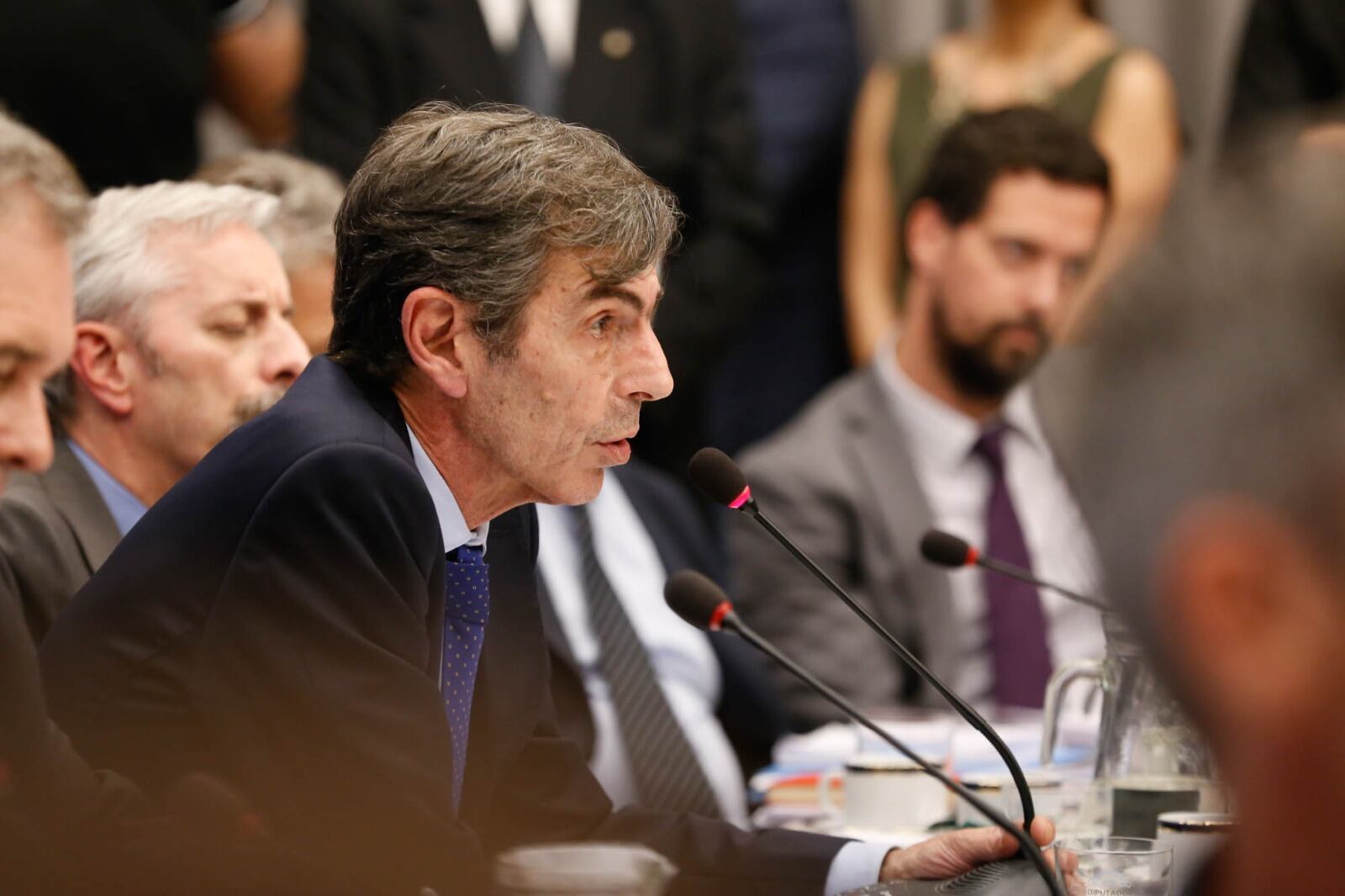 El secretario de Energía, Eduardo Rodríguez Chirillo, en la Cámara de Diputados (Foto: HCDN)