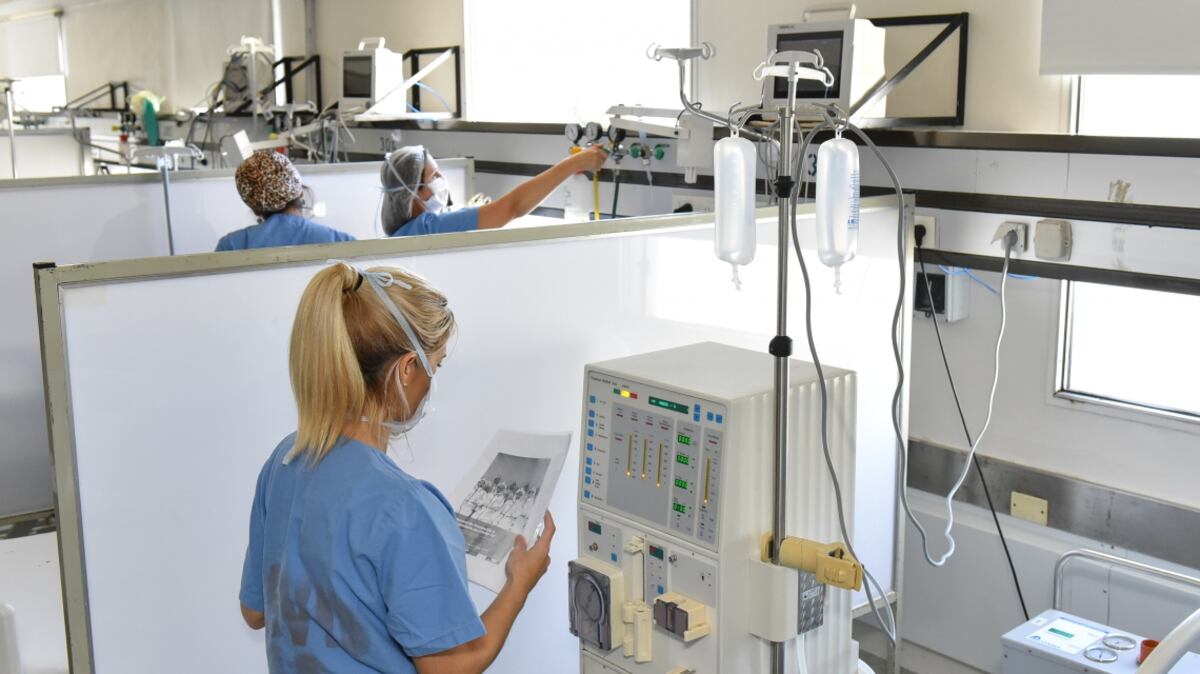 El 93% de las camas de terapia intensivas de Santa Fe están ocupadas