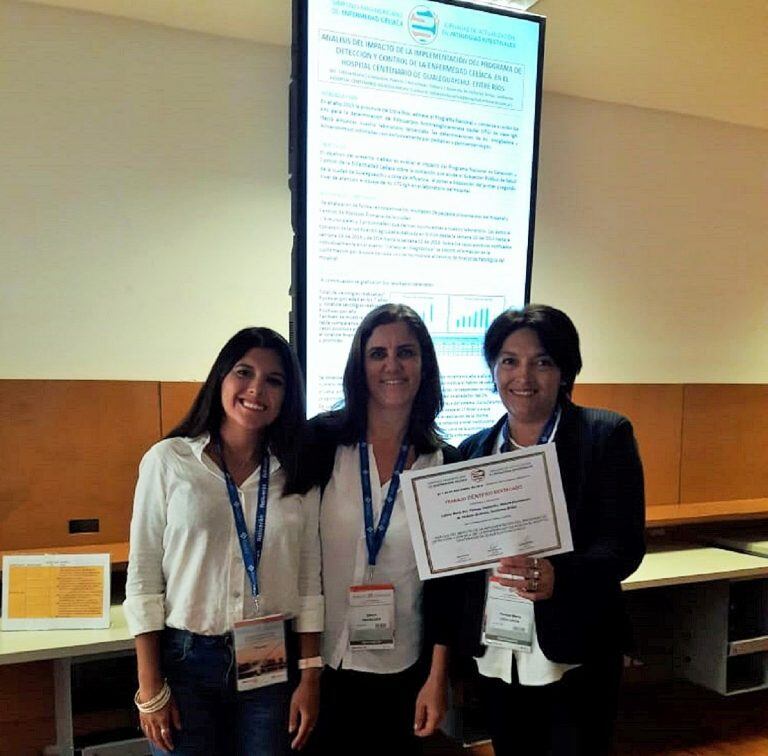 Profesionales Premiadas en Congreso de Celiaquía  
Crédito: H-C