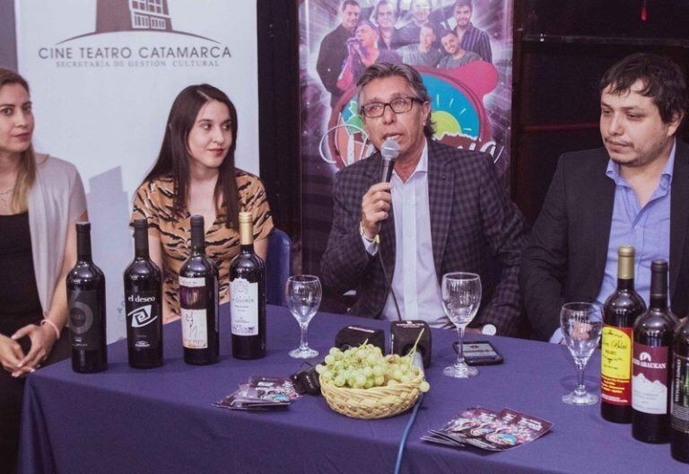 Presentación del Festival de la Vendimia 2020 de Tinogasta.