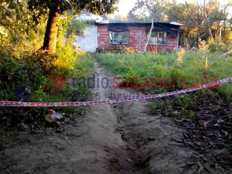 Trágico: una mujer y sus hijos murieron calcinados tras incendiarse su casa