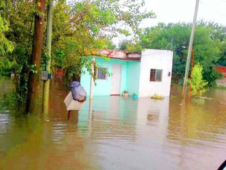 Inundación en Concepción del Uruguay - Crédito: Portal La Calle