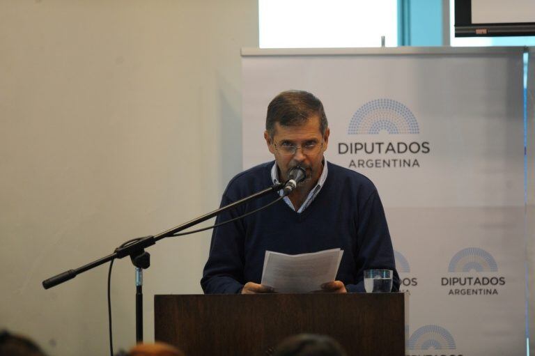 Jorge Aquino. (Foto: Clarín/Lucía Mertel)