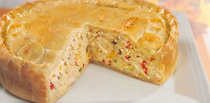 Tarta de pollo 