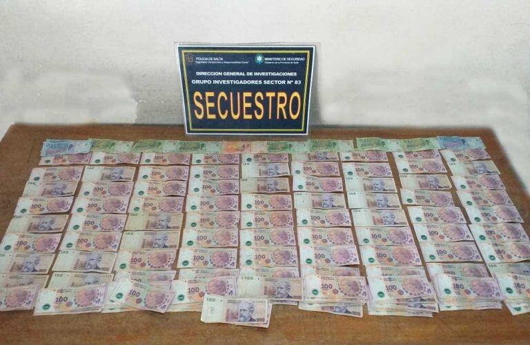 Detuvieron a un hábil ladrón con 41 celulares robados. (Policía de Salta)