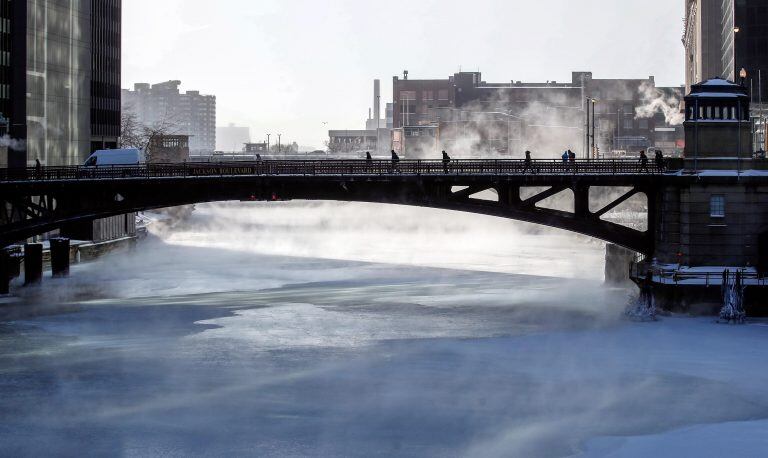 La nieve, una postal de estos últimos días en gran parte de Estados  Unidos. (EFE)