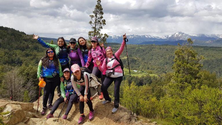 escuela trekking en el bolson