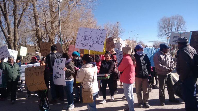 Manifestación en La Quiaca contra el plan Fronteras Protegidas