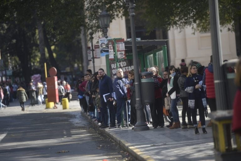 Las asambleas sorpresivas de la UTA afectaron el transporte urbano de pasajeros.