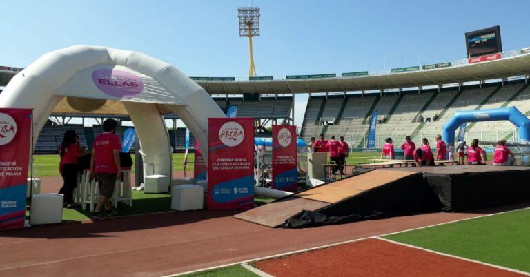 Las imágenes de Córdoba Rosa en el Estadio Mario Alberto Kempes.