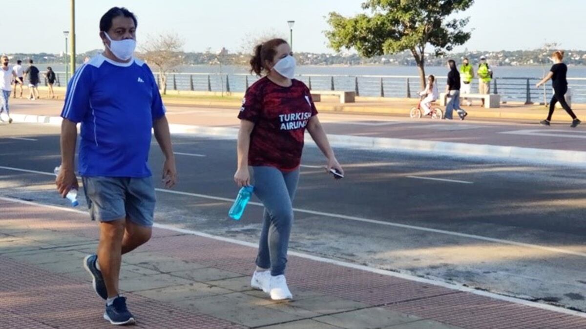 El día fue una fiesta para los que salieron a correr, caminar y bicicletear en las costaneras de Posadas
