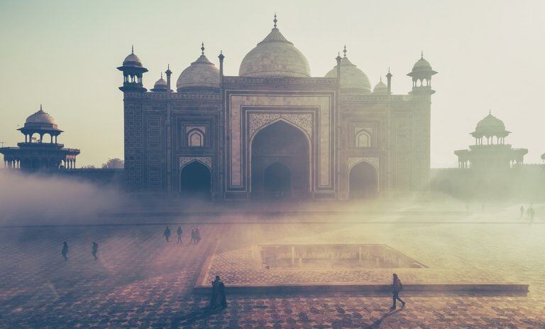 Taj Mahal. INDIA