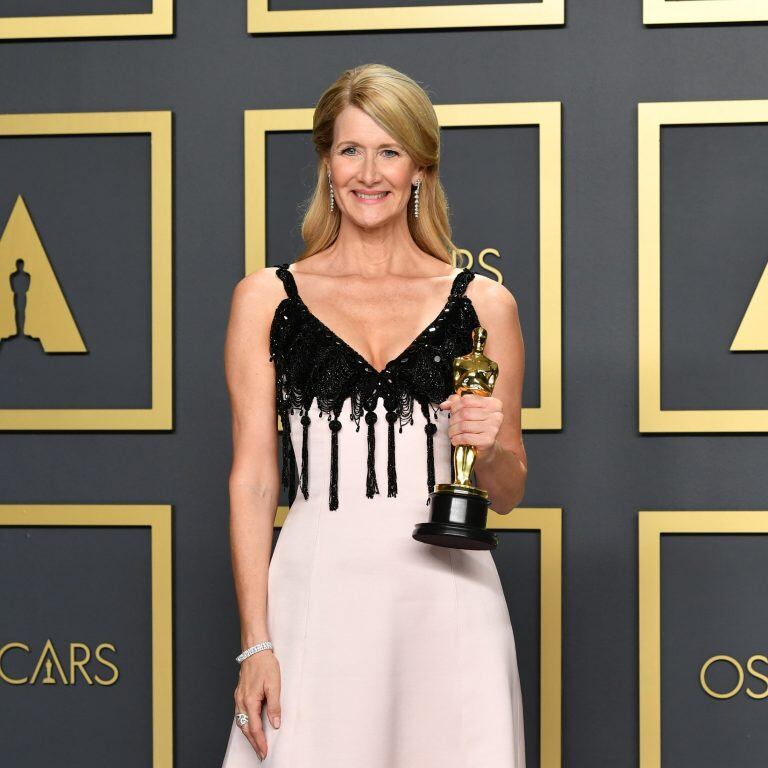 La actriz ganó su primer Oscar por su interpretación en la película 'Historia de un matrimonio'. (Foto: AFP)