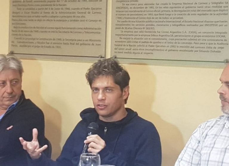 Kicillof en Pergamino