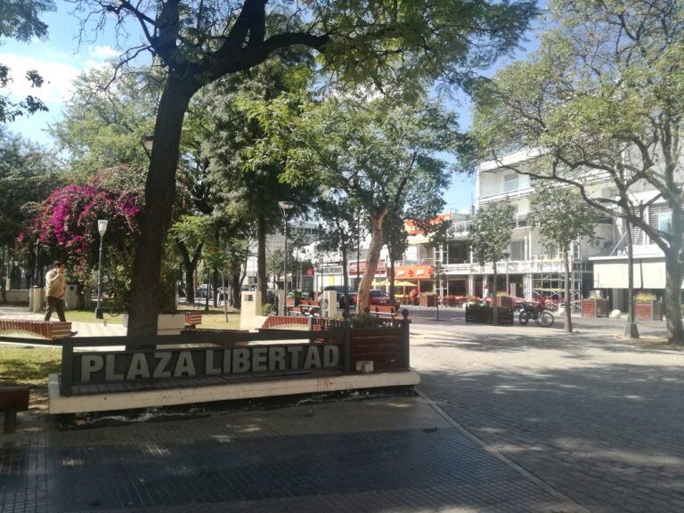 Plaza Libertad en la actualidad.