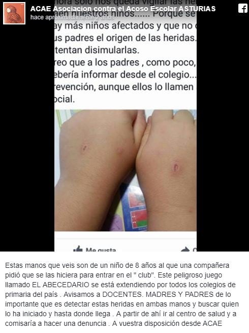 El Abecedario del Diablo apareció hace dos años. (Facebook)