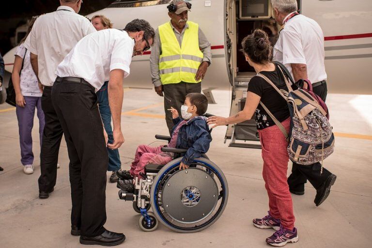 Con esta nueva aeronave, San Juan integra la Red de Emergencia Nacional.