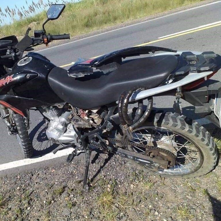 Accidente en las Altas Cumbres. Foto: Bomberos de Icho Cruz).