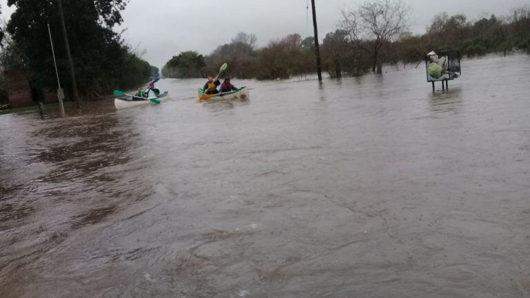 Inundaciones Tala - Irazusta Entre Ríos
Crédito: Bomberos Voluntarios