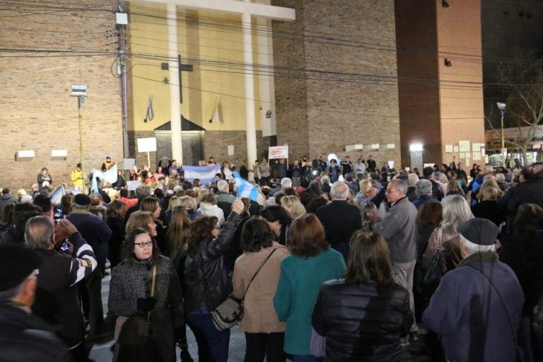 Marcha contra Cristina en San Juan.