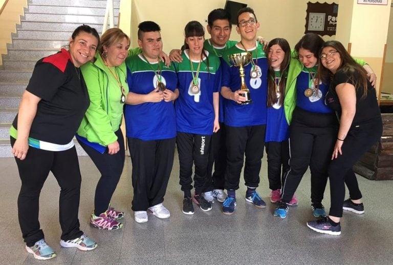 Equipo de Chubut Campeón Goalball