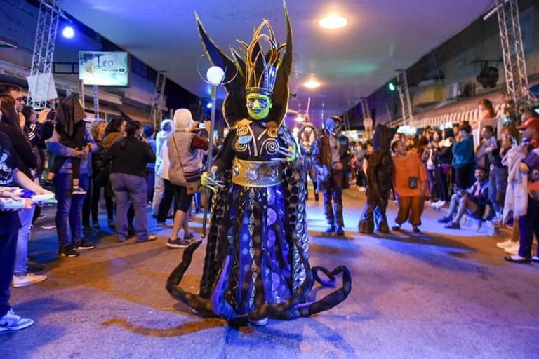 Festival Alienígena en Capilla del Monte, fines de febrero de 2020. (Foto: Municipalidad de Capilla del Monte).