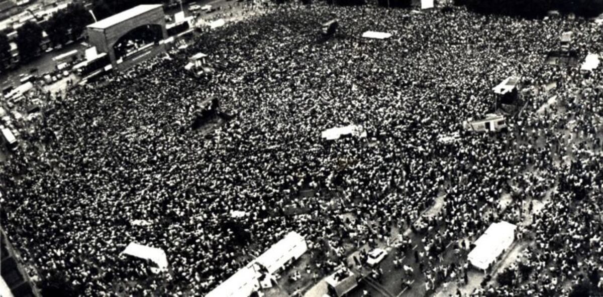 Malvinas y el rock: el festival de la solidaridad latinoamericana