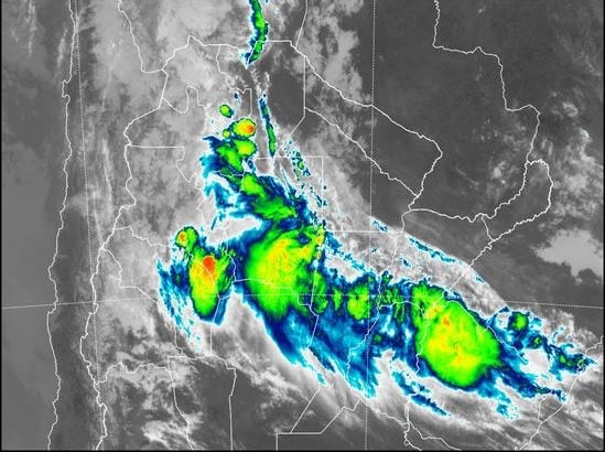 Alerta por intensas lluvias para el interior