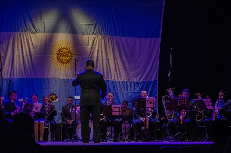 Concierto de la Banda de música del Área Naval Austral