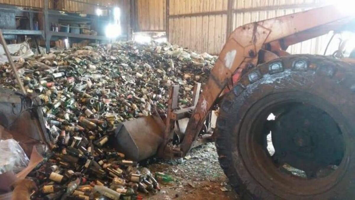 El parque El Abasto recicló 40 toneladas de vidrio en lo que va el 2020