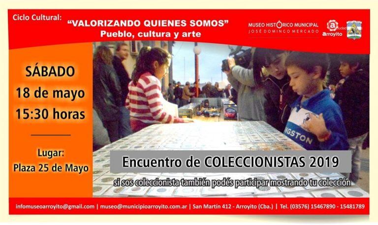 Encuentro de Coleccionistas en Arroyito