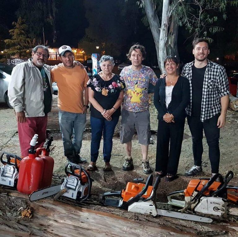 Encuentro de escultores en Pehuen Co