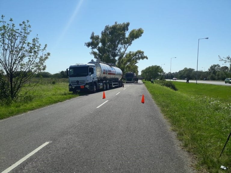 Simulacro accidente en Malagueño