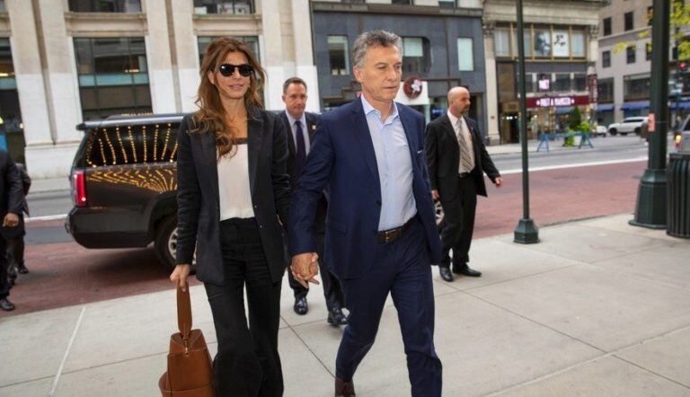 Macri en Nueva York. (Foto: Clarín)