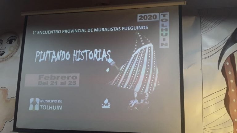 El 1° Encuentro Provincial de Muralistas Fueguinos en Tolhuin