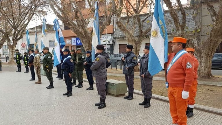 Festejos por el 9 de Julio en Río Cuarto.