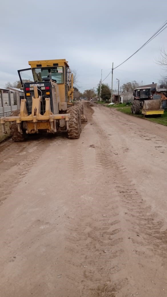 Arreglo de calles en Barrio Olimpo