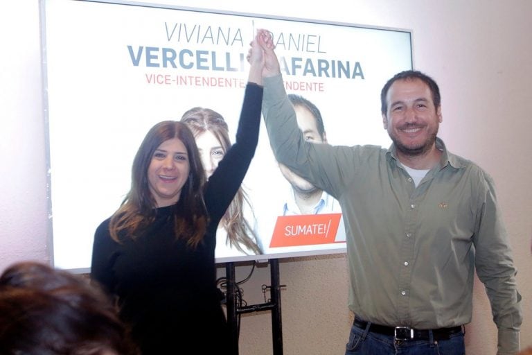 Daniel Lafarina y Viviana Vercelli