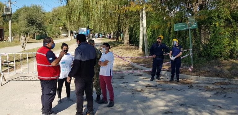 Cordón sanitario dispuesto desde el 9 de mayo. (Foto: prensa Gobierno de la Provincia de Córdoba).