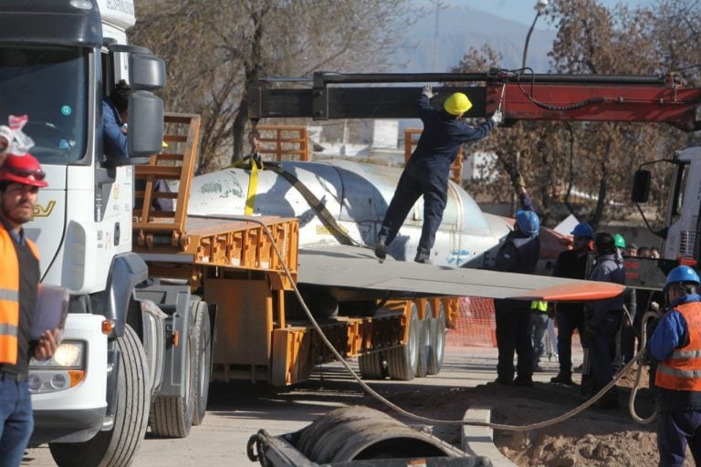 Trabajaron Vialidad Provincial y IV Brigada Aérea.