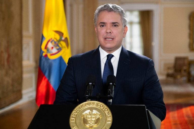 El presidente de Colombia, Iván Duque. (EFE)