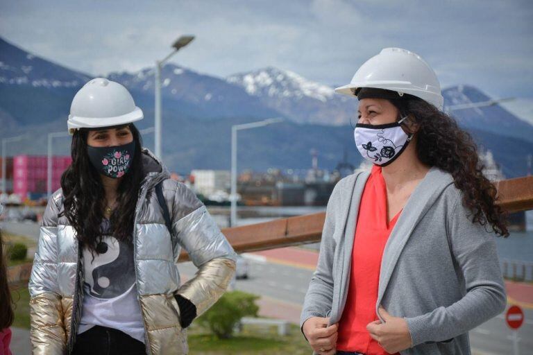 Recorrida por la obra de la Casa de la Mujer