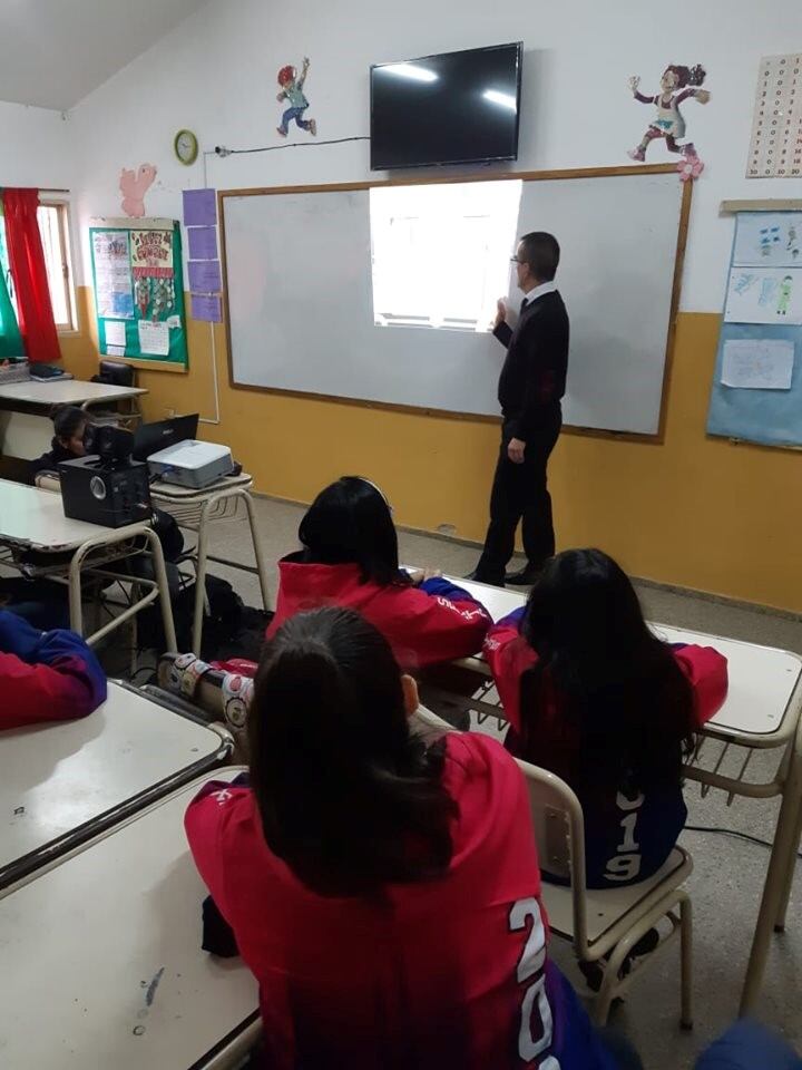 Educación vial en La Calera.