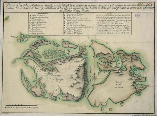 Cartografía de Islas Malvinas